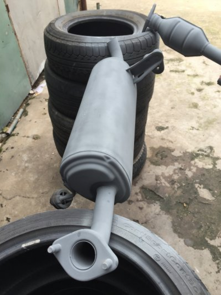 Gỉ sét ống pô.... Gỉ sét ống pô....