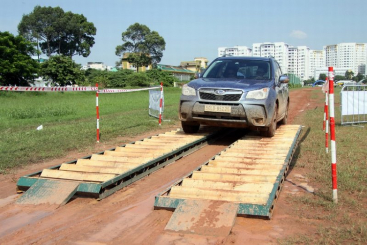 "Chơi dơ" cuối tuần với Subaru ngay trung tâm Sài Gòn