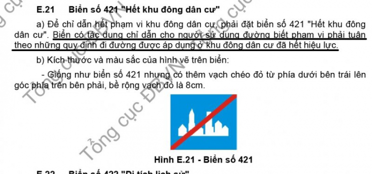 Qua khỏi biển báo KDC có được chạy 80km/h không?