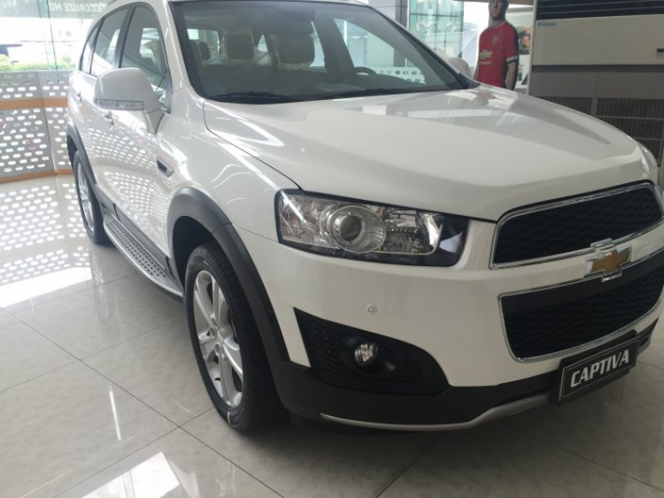 Tư vấn mua xe Chevrolet Captiva 2015 ....