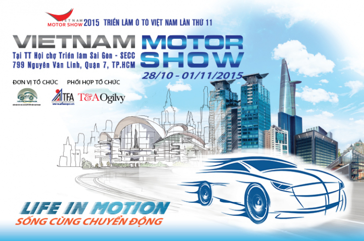 Đăng ký nhận vé tham dự Vietnam Motor Show 2015