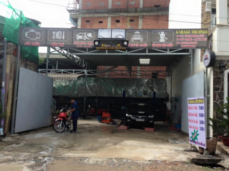 Garage Trươngs 212 Thoai Ngoc Hau Garage Trươngs 212 Thoai Ngoc Hau