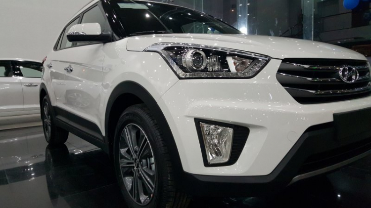 Cận cảnh Hyundai Creta phiên bản máy dầu tại Việt Nam