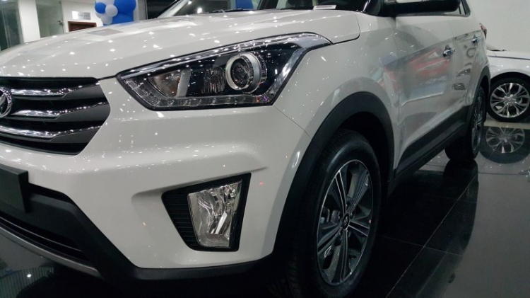 Cận cảnh Hyundai Creta phiên bản máy dầu tại Việt Nam