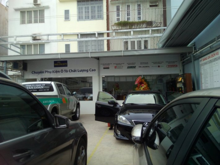 Các chỗ rửa xe khu đô thị APAK