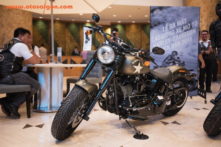 Harley-Davidson ra mắt loạt xe mô-tô phiên bản 2016 tại Sài Gòn