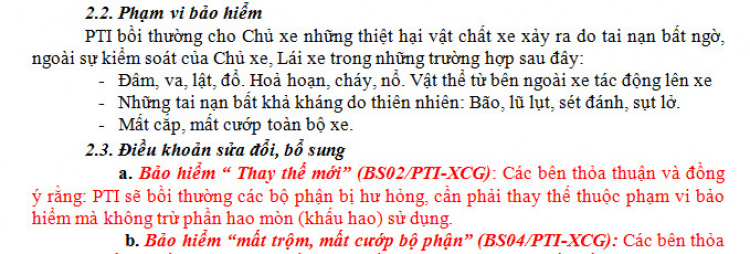 AIG đã loại trừ tất cả các tai nạn do THIÊN NHIÊN ( ngoại trừ sét đánh) ra khỏi PHẠM VI BẢO HIỂM !