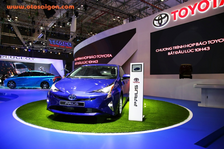 [VMS 2015] Gian trưng bày của Toyota có gì đặc biệt ?