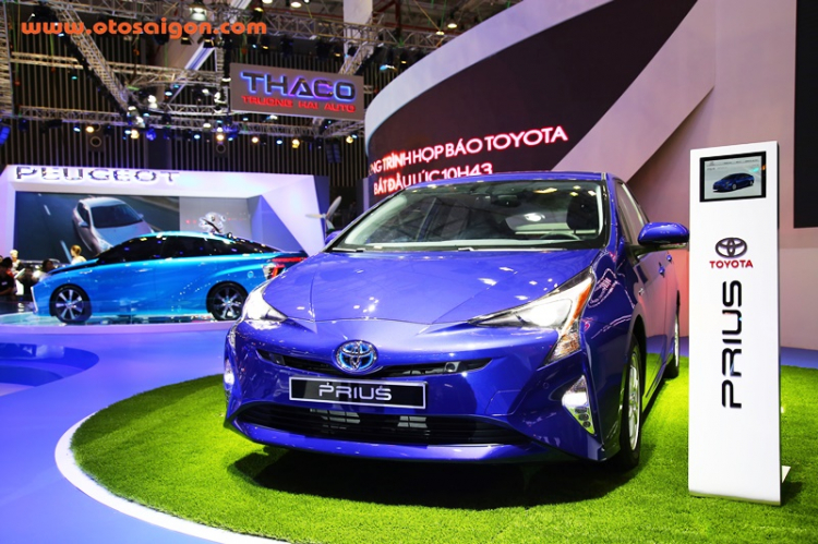 [VMS 2015] Gian trưng bày của Toyota có gì đặc biệt ?