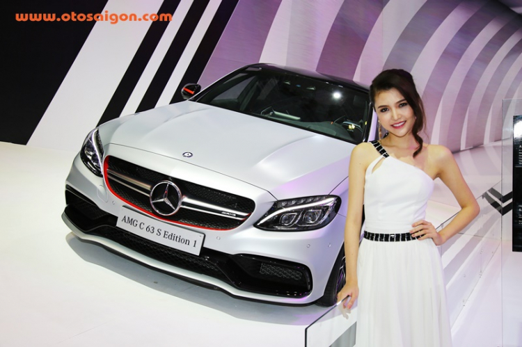 [VMS 2015] Cỗ máy tốc độ Mercedes-AMG C 63 S Edition 1 có giá 4,6 tỷ đồng  tại Việt Nam