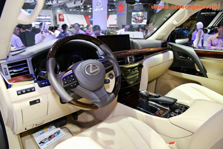 [VMS 2015] SUV sang Lexus  LX570 2016 có gì hấp dẫn ?