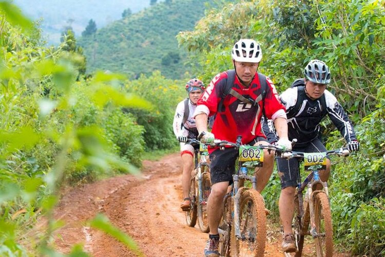 Giải đua xe đạp MTB - Khám Phá Di Linh