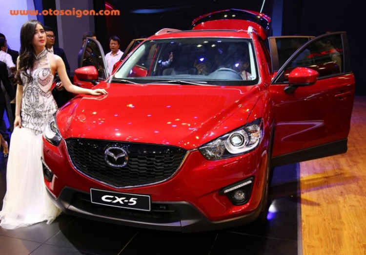[VMS 2015] Mazda không ra mắt CX-5 và BT-50 mới
