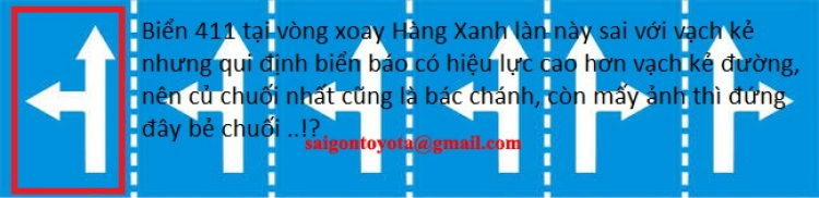 Phản biện của các anh Hàng Xanh về việc rẽ trái tại nơi được phép quay đầu liên tục !?