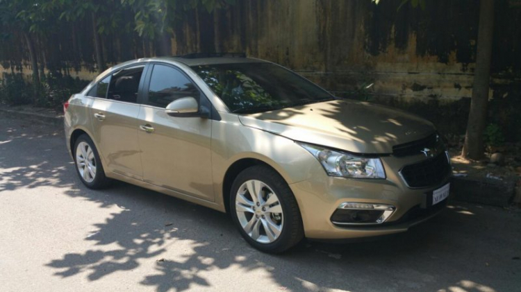 Chia sẻ kinh nghiệm và cảm nhận Chevrolet Cruze 2015