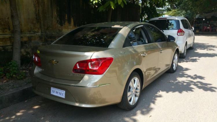 Chia sẻ kinh nghiệm và cảm nhận Chevrolet Cruze 2015