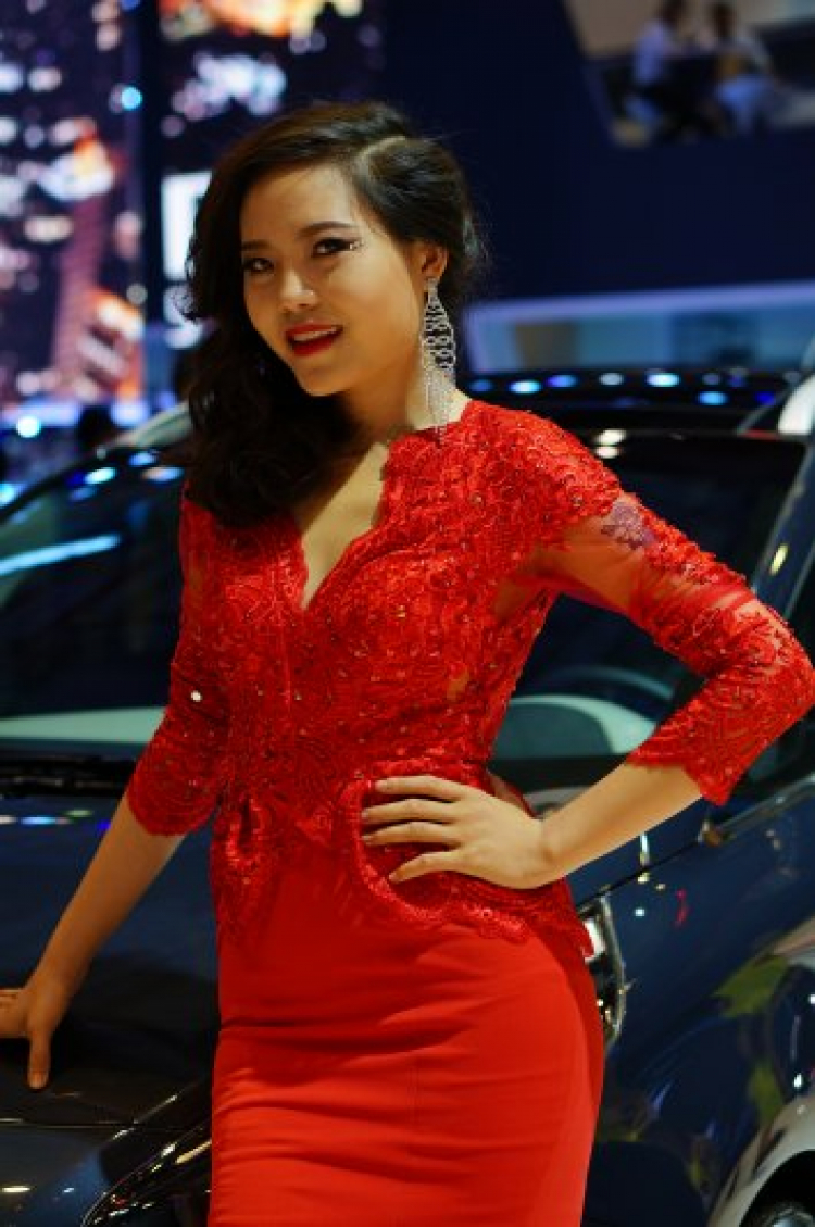 Mẫu tại Motoshow 2015