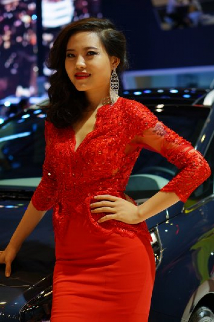 Mẫu tại Motoshow 2015