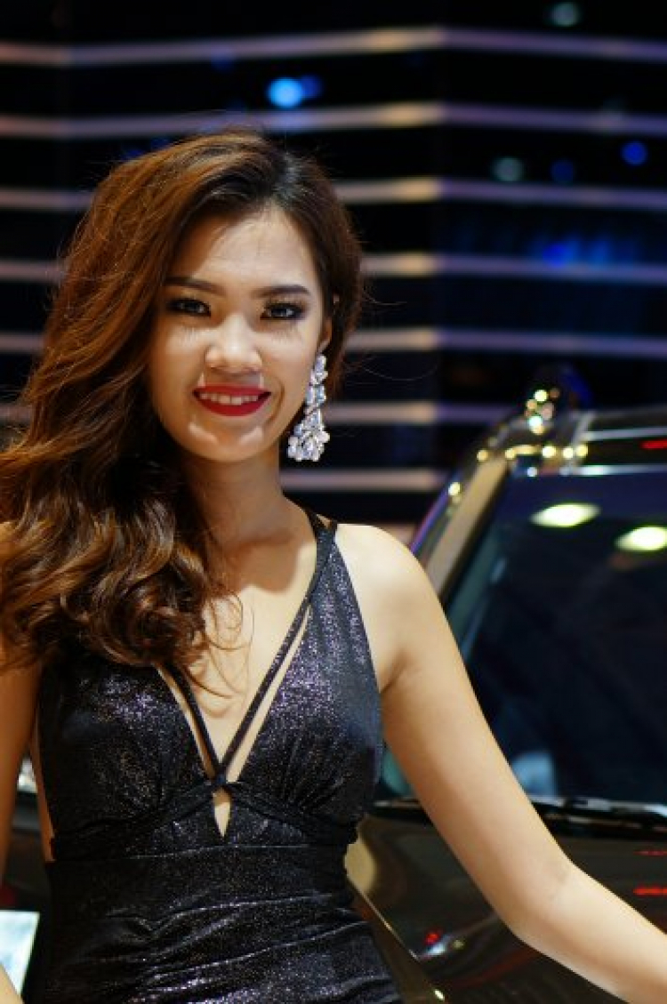 Mẫu tại Motoshow 2015