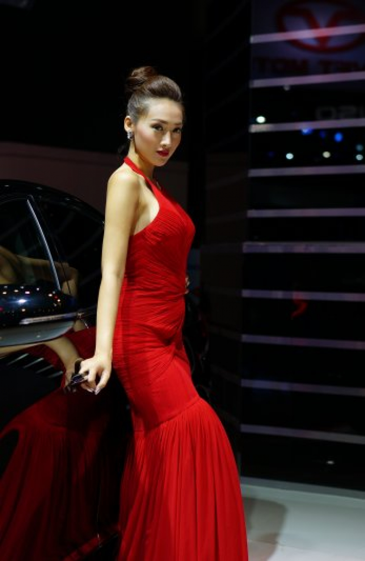 Mẫu tại Motoshow 2015