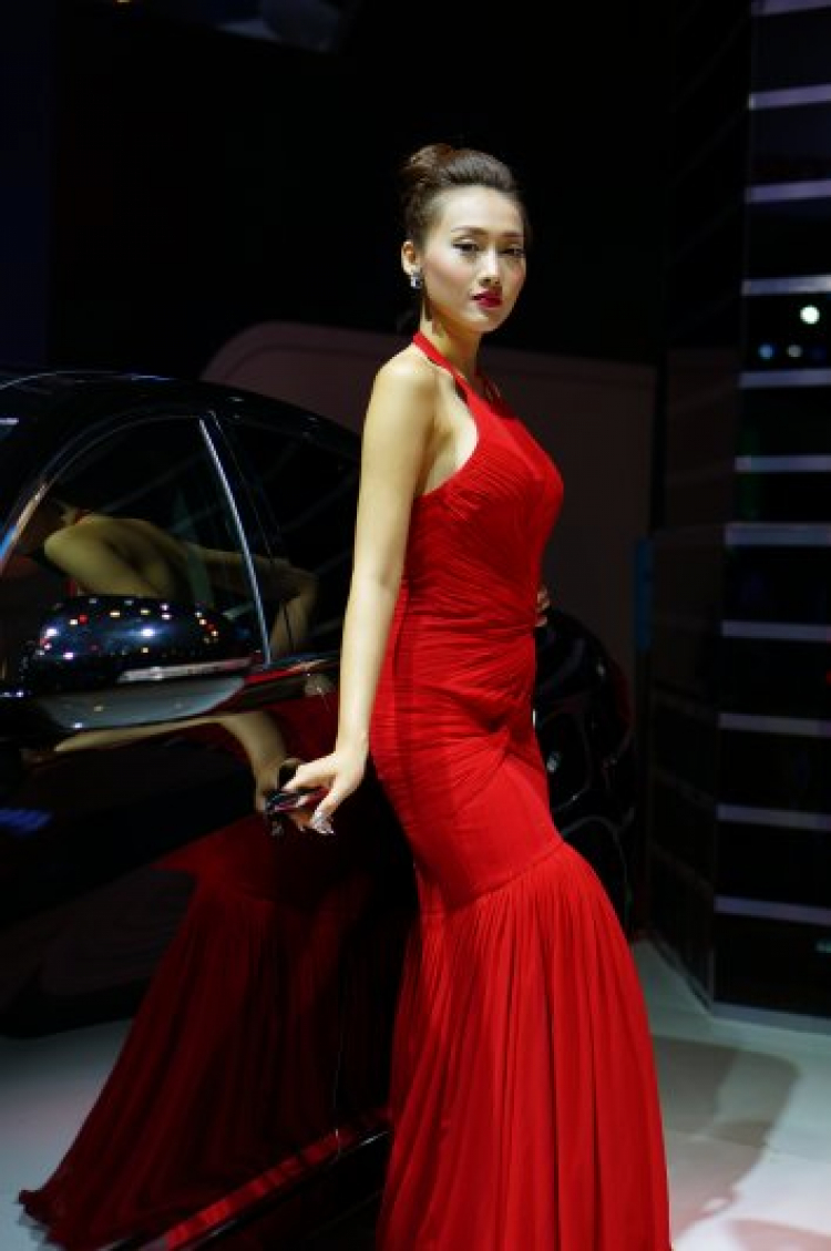 Mẫu tại Motoshow 2015