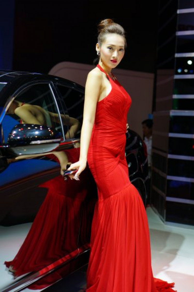 Mẫu tại Motoshow 2015