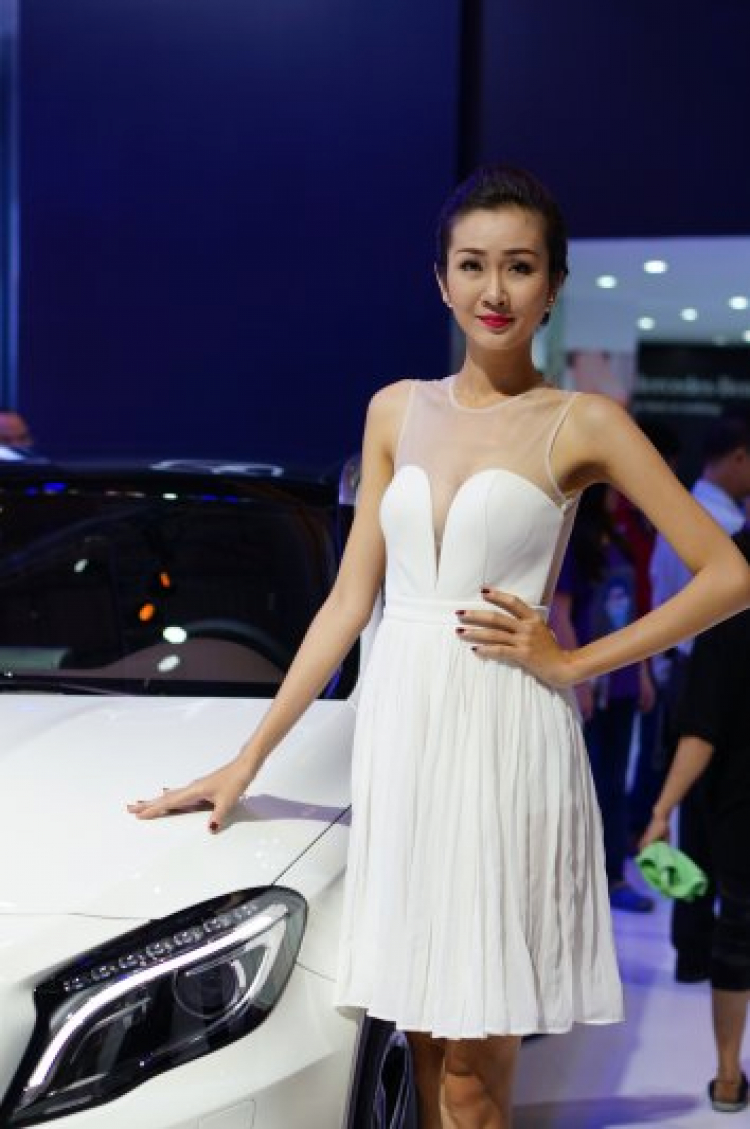 Mẫu tại Motoshow 2015