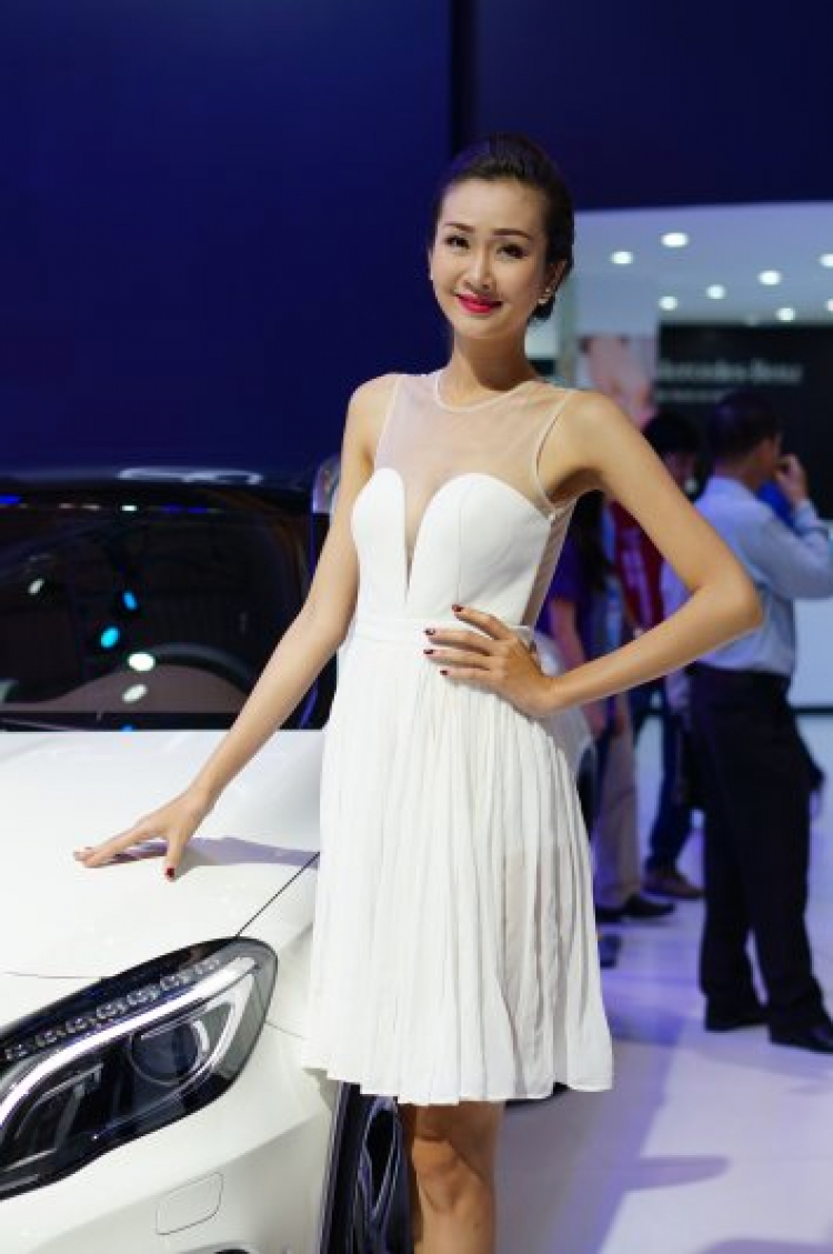 Mẫu tại Motoshow 2015