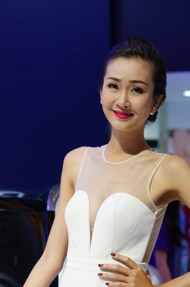 Mẫu tại Motoshow 2015