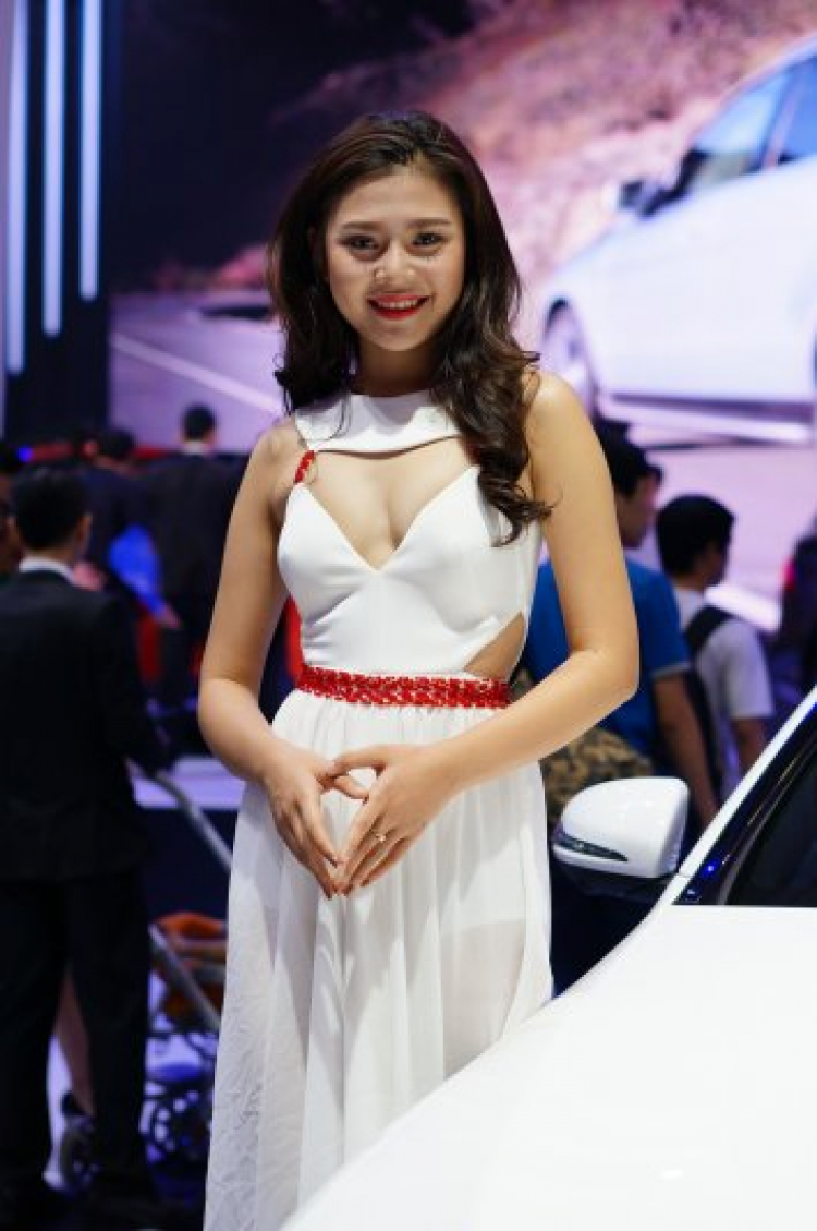 Mẫu tại Motoshow 2015