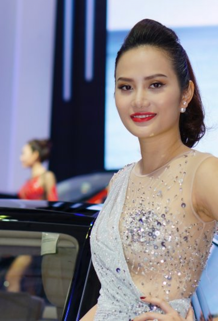 Mẫu tại Motoshow 2015