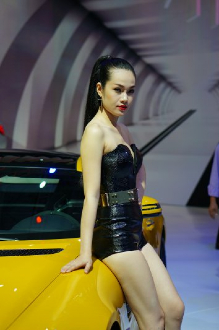 Mẫu tại Motoshow 2015