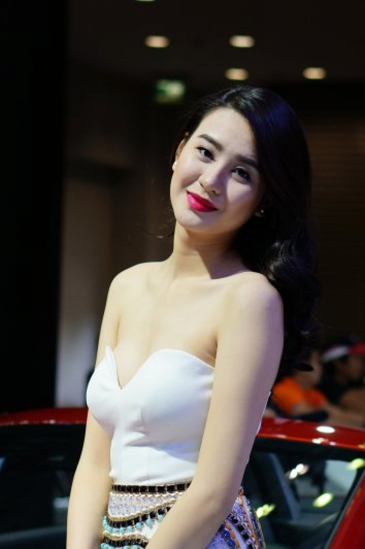 Mẫu tại Motoshow 2015