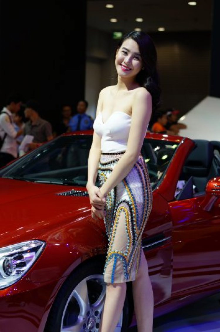 Mẫu tại Motoshow 2015