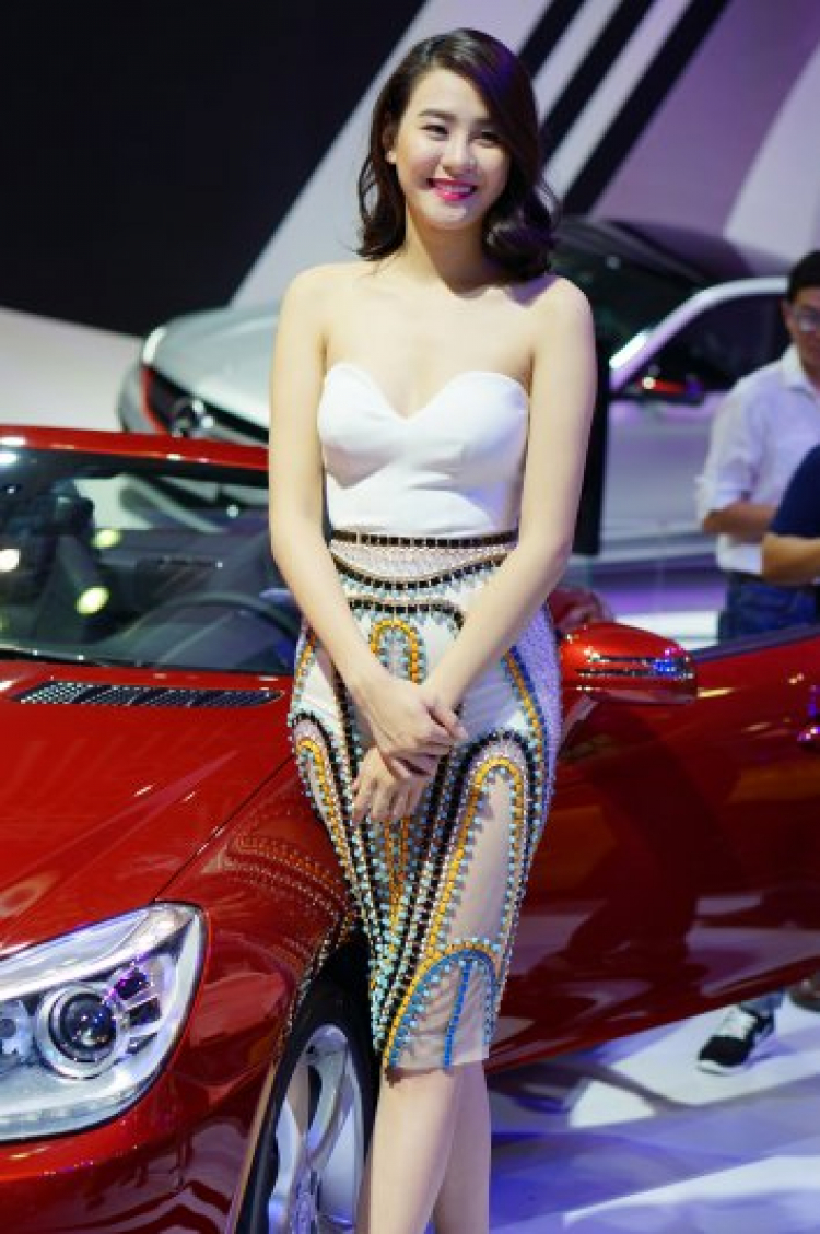 Mẫu tại Motoshow 2015