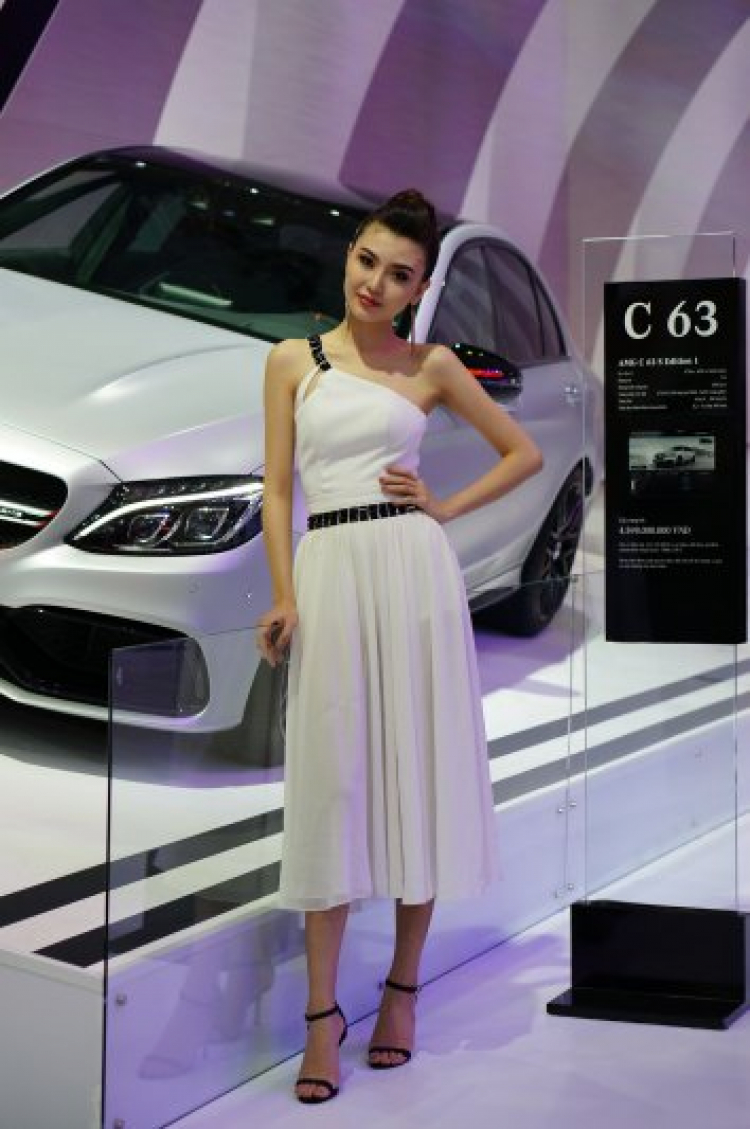 Mẫu tại Motoshow 2015