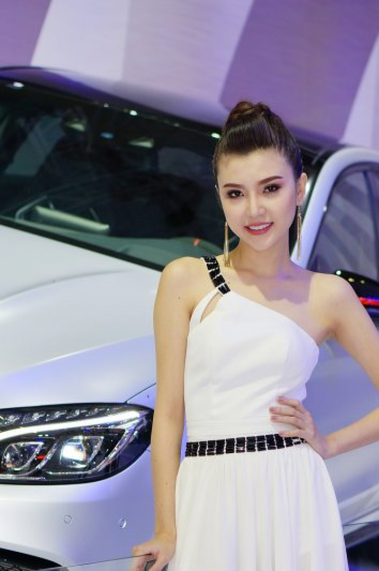 Mẫu tại Motoshow 2015