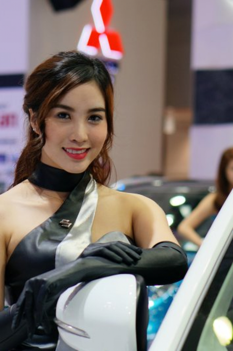 Mẫu tại Motoshow 2015