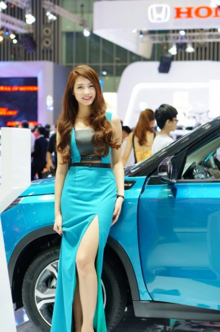 Mẫu tại Motoshow 2015