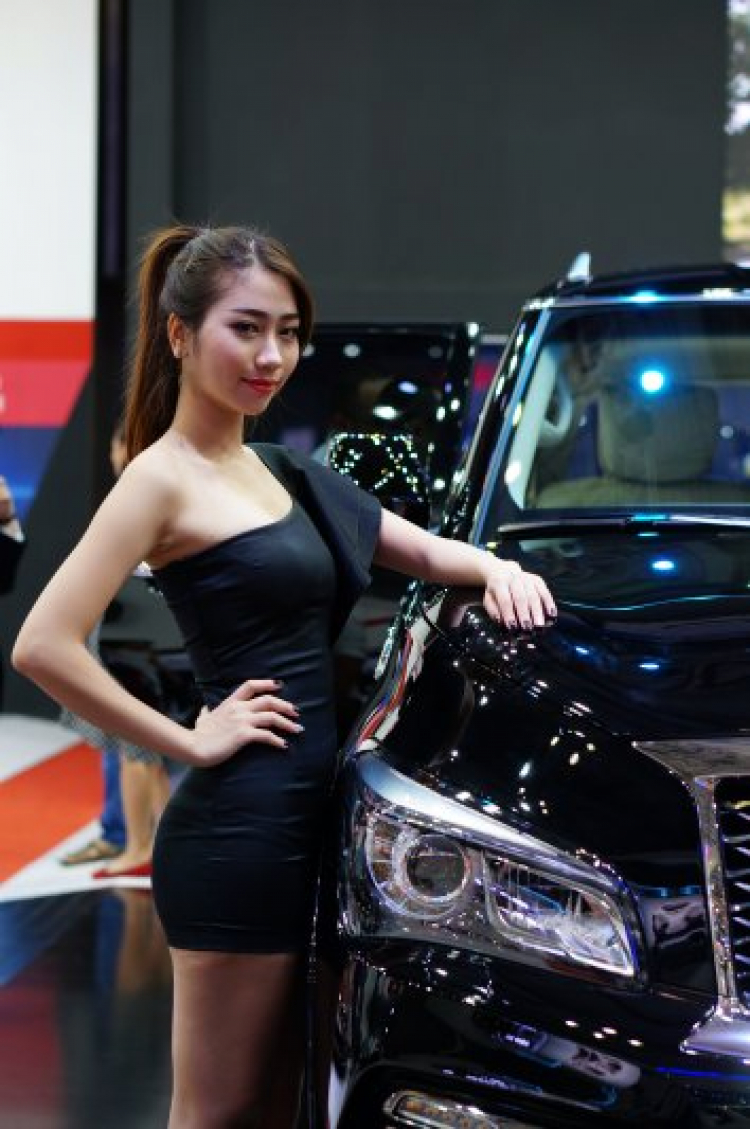 Mẫu tại Motoshow 2015