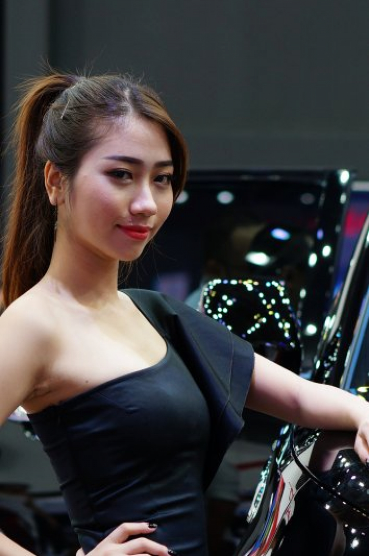 Mẫu tại Motoshow 2015