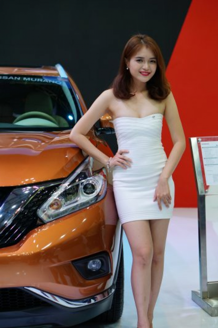 Mẫu tại Motoshow 2015