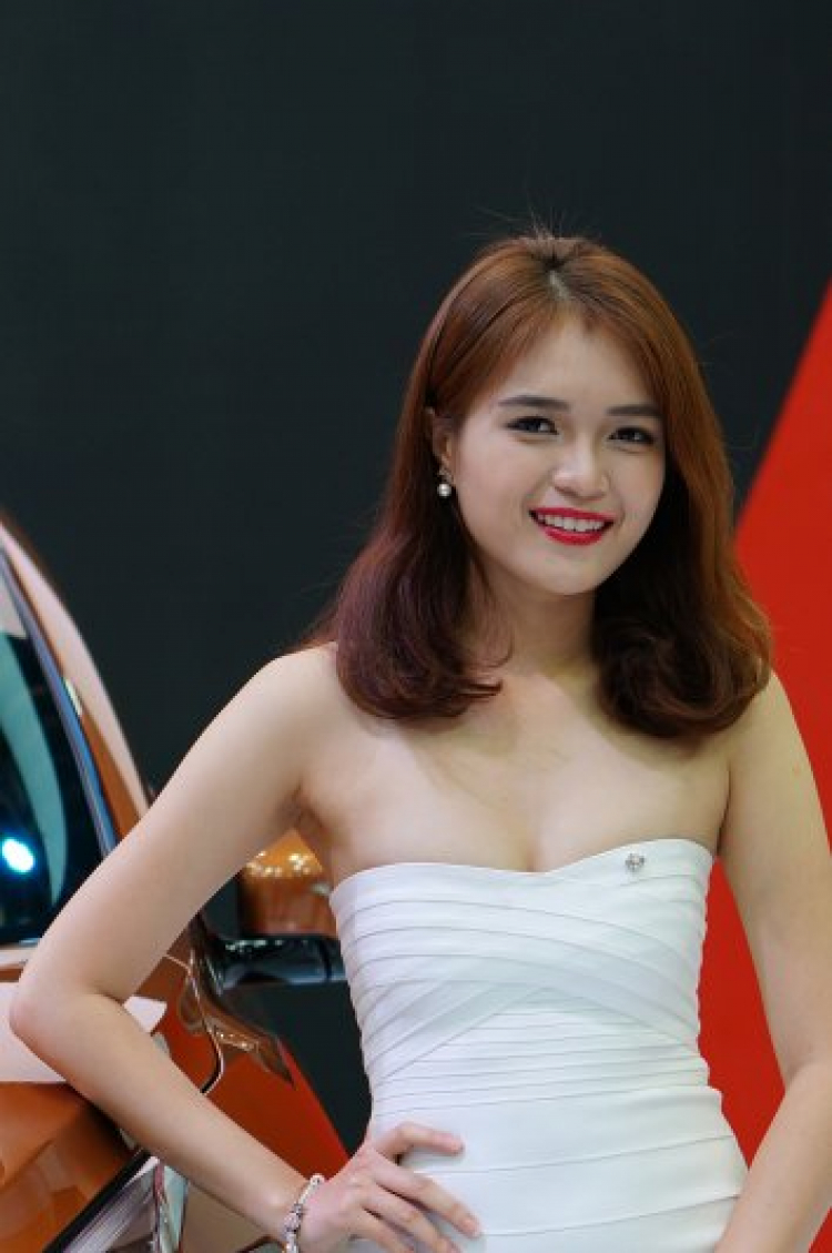 Mẫu tại Motoshow 2015