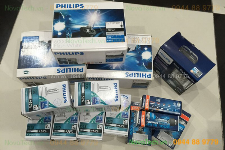 Hình ảnh xe ô tô độ LED Bi Beam, Bi LED, Bi Xenon Philips, Osram siêu sáng, độ Mí LED, Angel Eyes