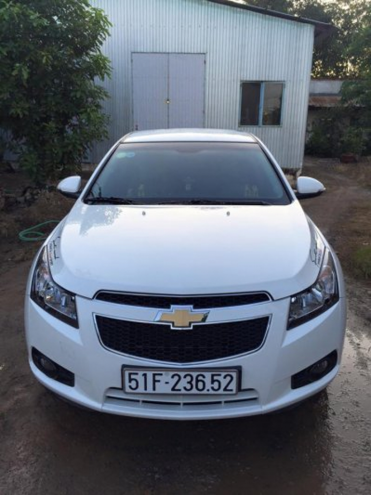 Chia sẻ kinh nghiệm và cảm nhận Chevrolet Cruze 2015