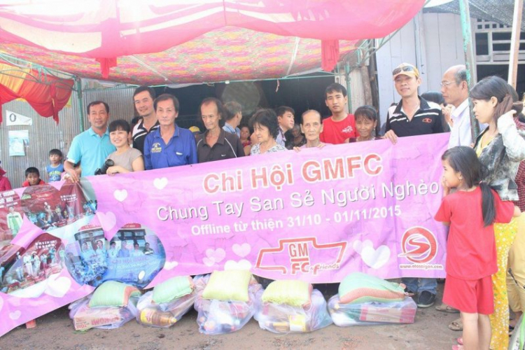 GMFC- Hình ảnh chuyến off từ thiện tại Hồng Ngự, Đồng Tháp 2015