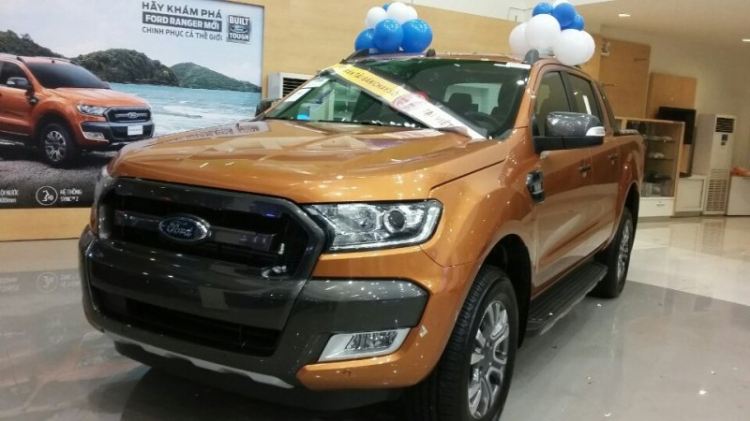 Ảnh thực tế Ford Ranger Wildtrak 3.2 2016 tại Việt Nam