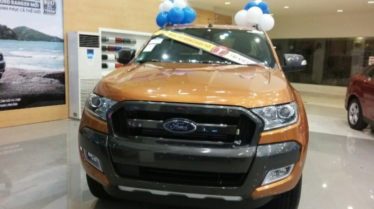 Ảnh thực tế Ford Ranger Wildtrak 3.2 2016 tại Việt Nam