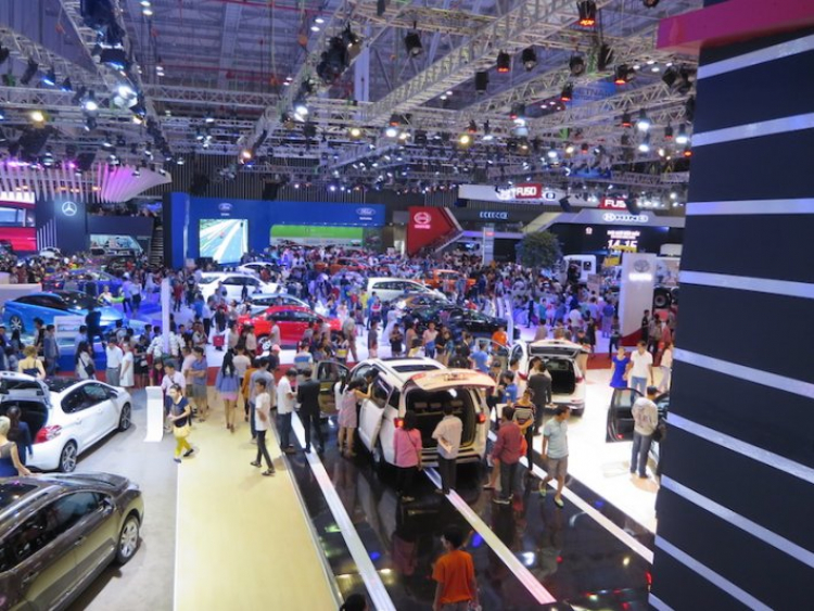 Vietnam Motorshow 2015: "Đại hội" bán xe với 2.500 chiếc được bán ra