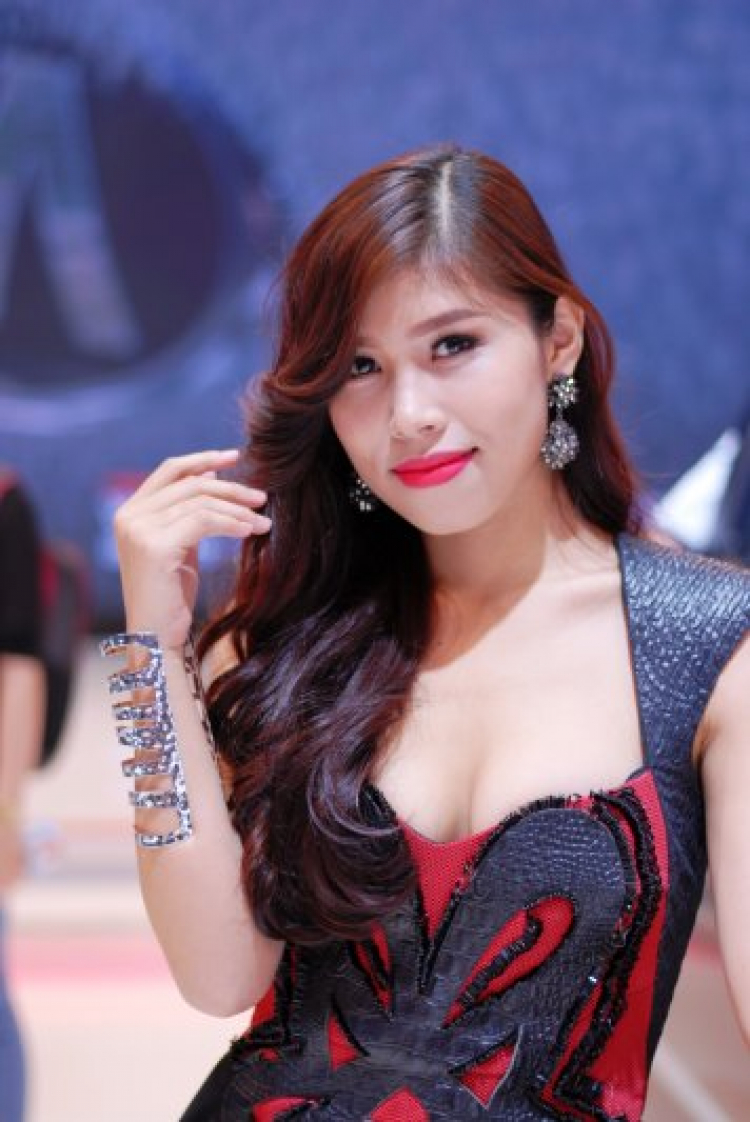 Mẫu tại Motoshow 2015